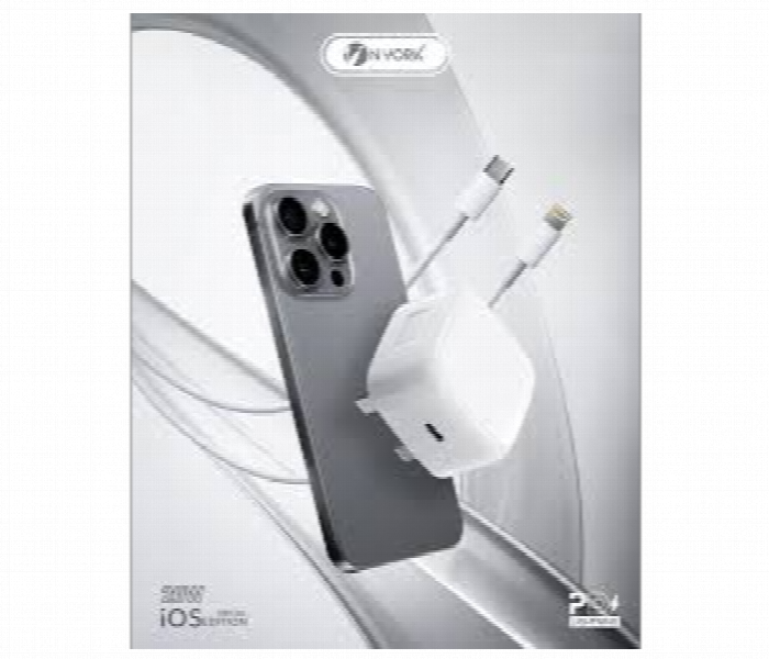 Nyork Ios Special Edition 20W Type C To Lightning Smart Charger - Zoom Image 1