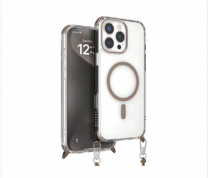 Levelo Celeste Magsafe Case With Crossbody Strap For Iphone 16 Pro Max - Zoom Image 1