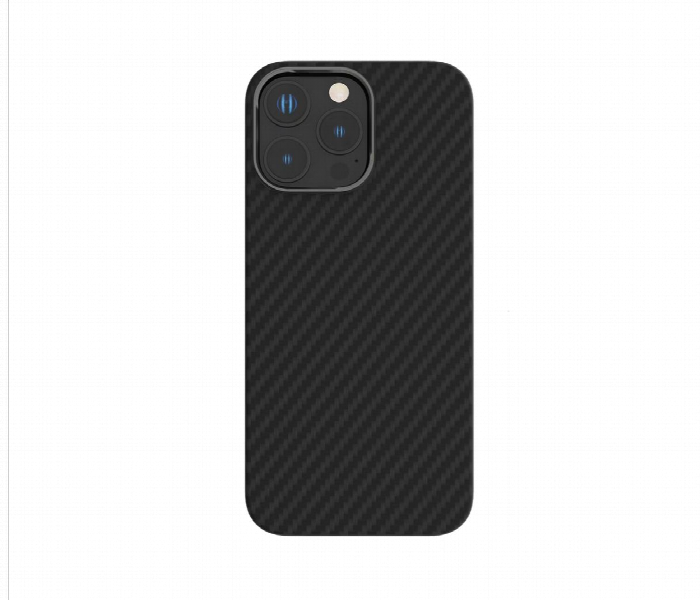 Levelo Sergei 1500D Aramid Fiber Case For Iphone 16 Pro Matte Black - Zoom Image 2