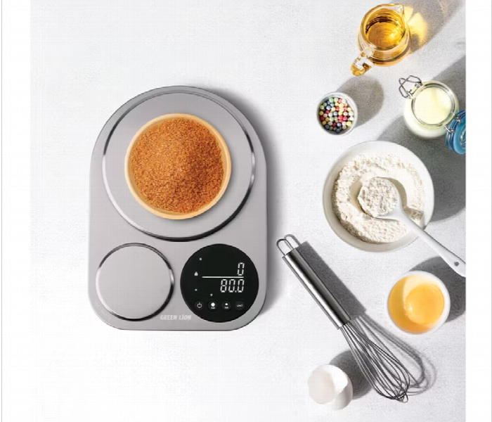 Green Lion Dual Kitchen Scale Stainless Steel - Zoom Image 2