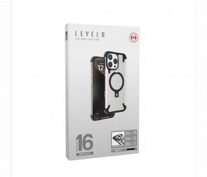 Levelo Metallo Aluminum Bumper Case For Iphone 16 Pro Max - Zoom Image 5
