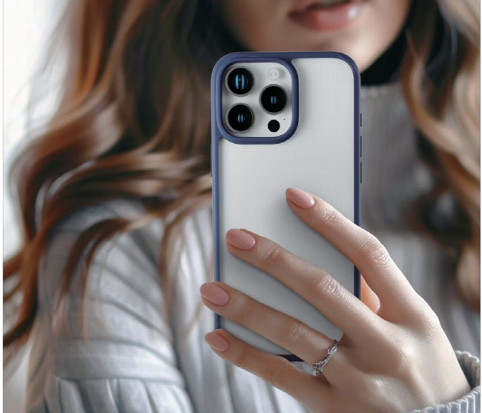 Levelo Solo Case For Iphone 16 Pro Blue - Zoom Image 4