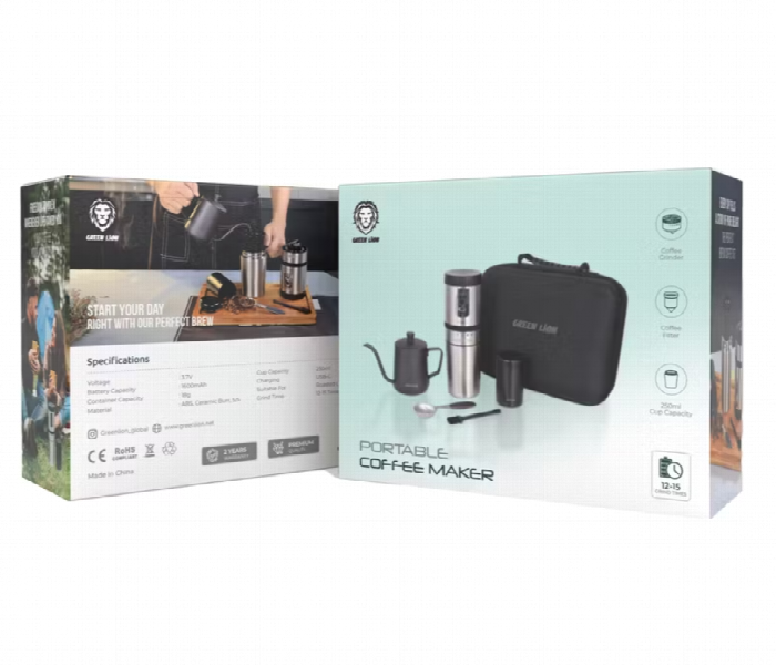 Green Lion Portable Coffee Maker - Zoom Image 4