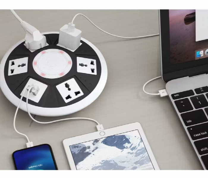Green Lion 7 In 1 Power Socket - Zoom Image 2