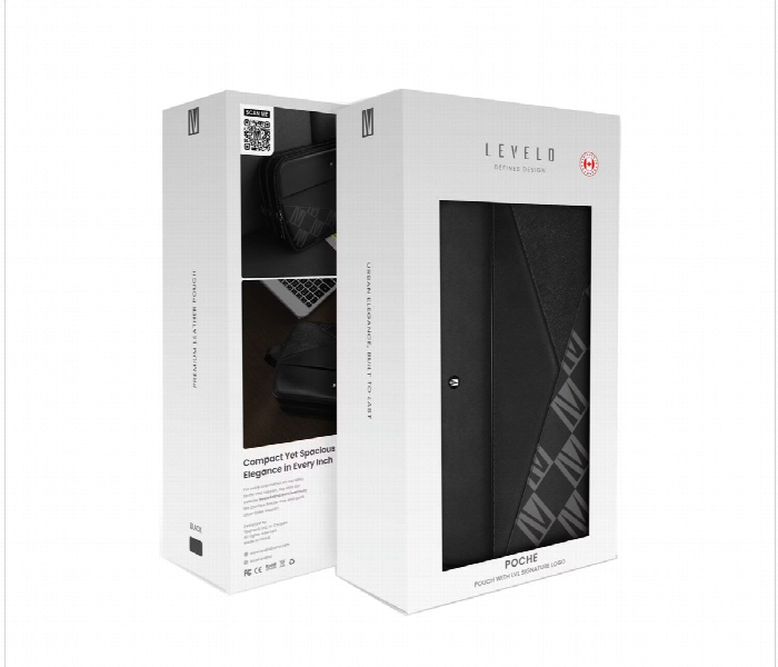 Levelo Poche Pouch With Lvl Signature Logo - Zoom Image 5