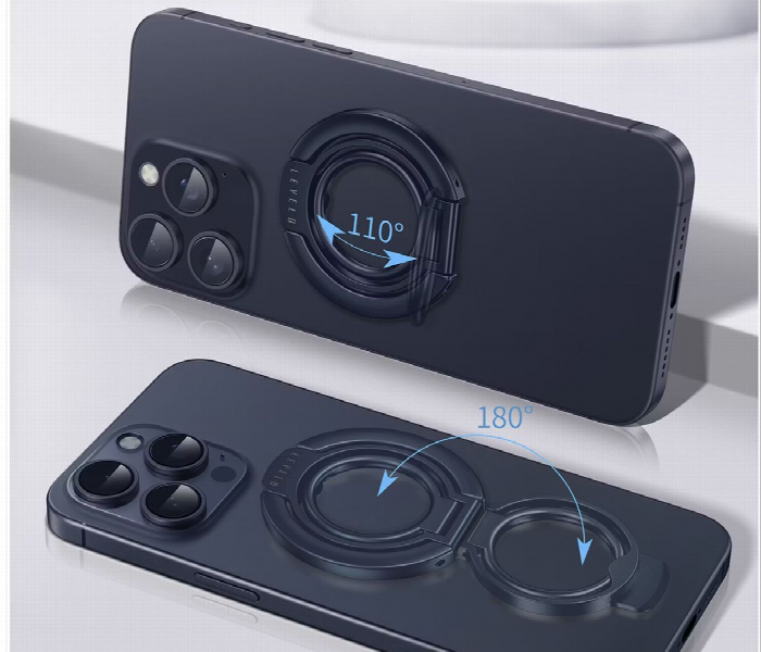 Levelo Luccio 2 In 1 Phone Ring Holder Blue - Zoom Image 4