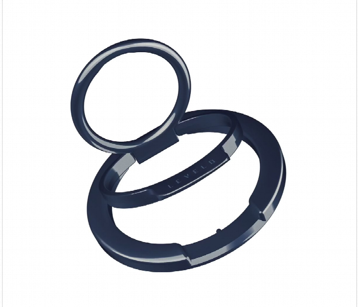 Levelo Luccio 2 In 1 Phone Ring Holder Blue - Zoom Image 1