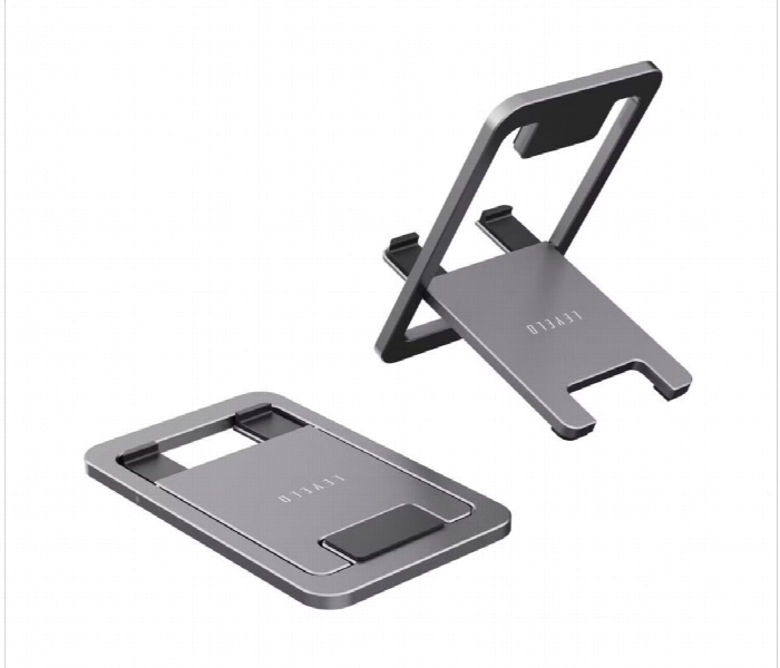 Levelo Airlift Aluminum Foldable Phone Stand Gray - Zoom Image 2
