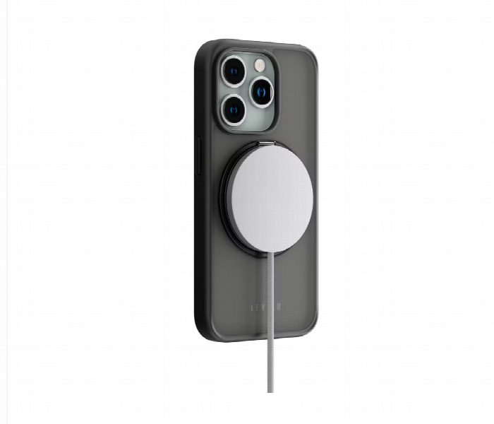 Levelo Magsafe Ringo Multi Functional Kickstand Case For Iphone 15 Pro Black - Zoom Image 4