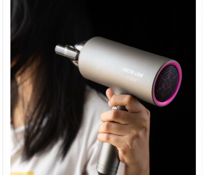 Green Lion Auto Hair Dryer Grey - Zoom Image 2