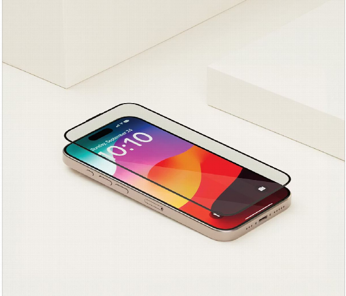 Levelo Full Screen Anti Static Twice Tempered Glass For Iphone 15 Pro Max - Zoom Image 3