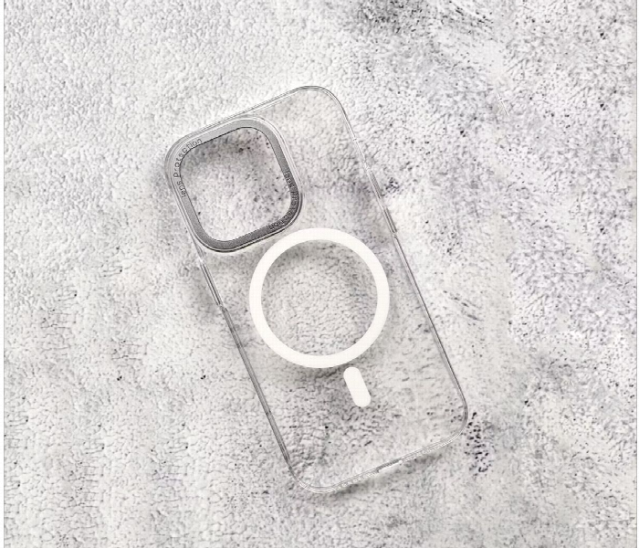 Levelo Sensa Clear Back Case For Iphone 14 Pro Clear Silver - Zoom Image 2