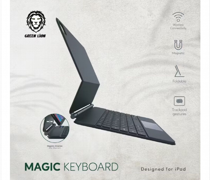Green Lion Magic Keyboard For 500Mah Arabic And English - Zoom Image 3