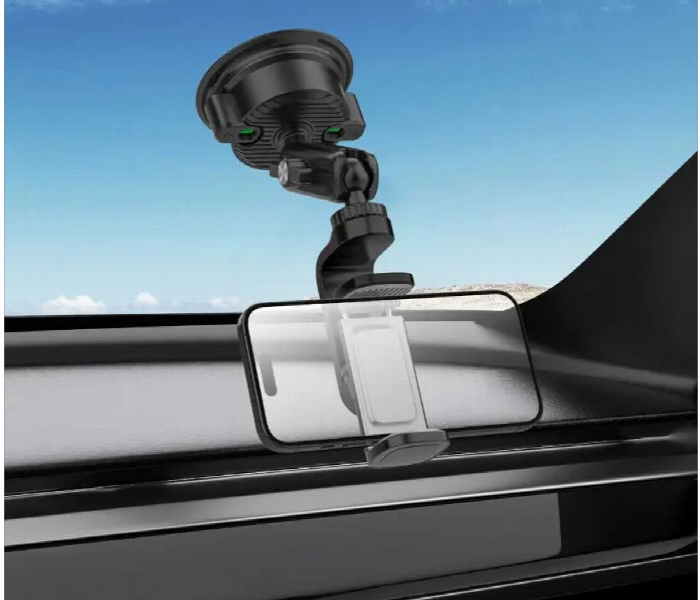 Porodo Dashboard Windshield Exterior Phone And Camera Mount - Zoom Image 3