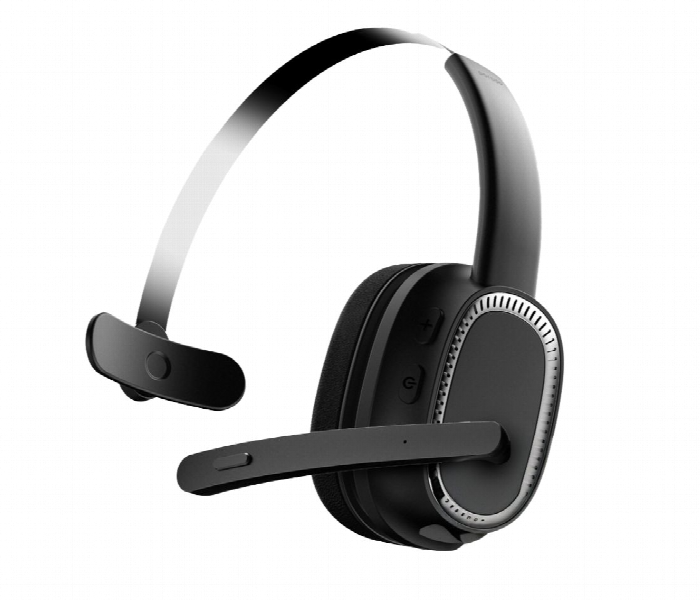 Porodo Enc Wireless Work Headphone Black - Zoom Image 1