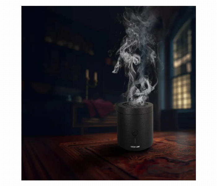 Green Lion Dune Bakhour Incense Burner . Black - Zoom Image 5