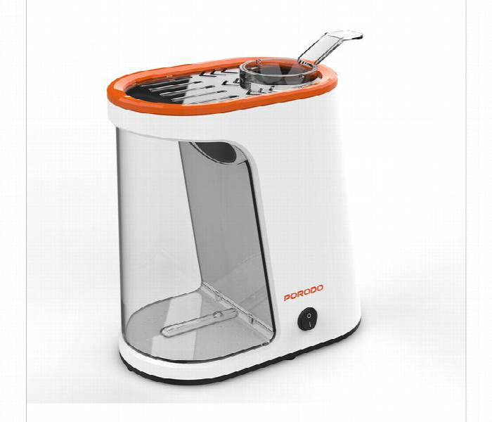Porodo Lifestyle Air Popped Popcorn Maker . White - Zoom Image 4