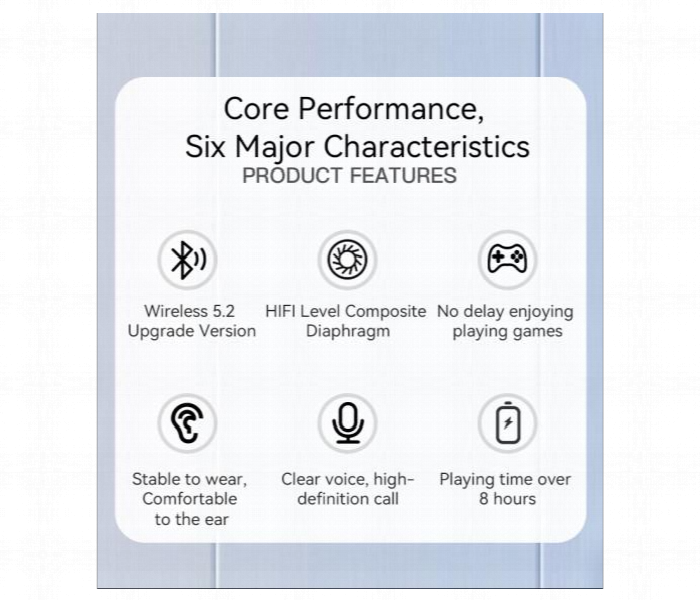 Yesido Ep05 Over Ear Noise Reduction Bluetooth Headset Built In Microphone Wireless Headphone - Zoom Image 3