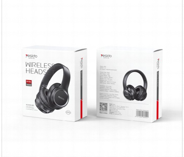 Ep03 Bluetooth Wireless Foldable Headphone . Black - Zoom Image 4