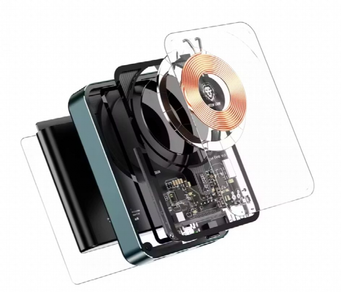 Green Lion Transparent Magsafe Power Bank 10000Mah - Zoom Image 2