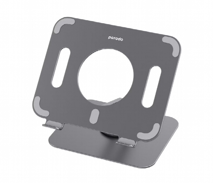 Porodo Tablet Stand With Aluminum Alloy Holder Gray - Zoom Image 2