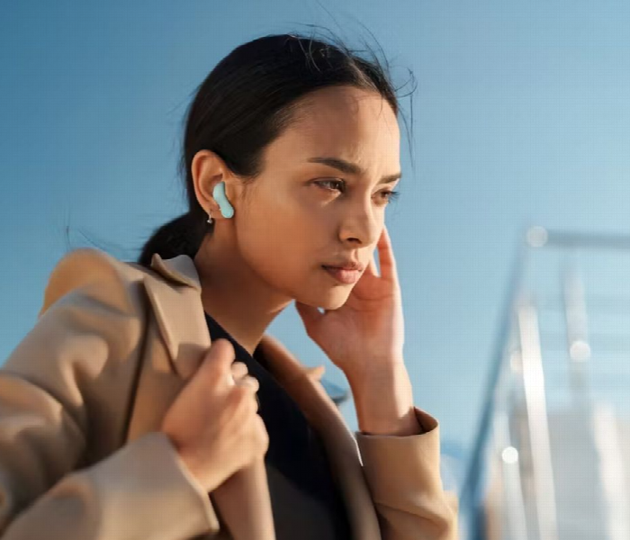 Green Lion Jenifer True Wireless Earbuds Tws  Sky Blue - Zoom Image 3