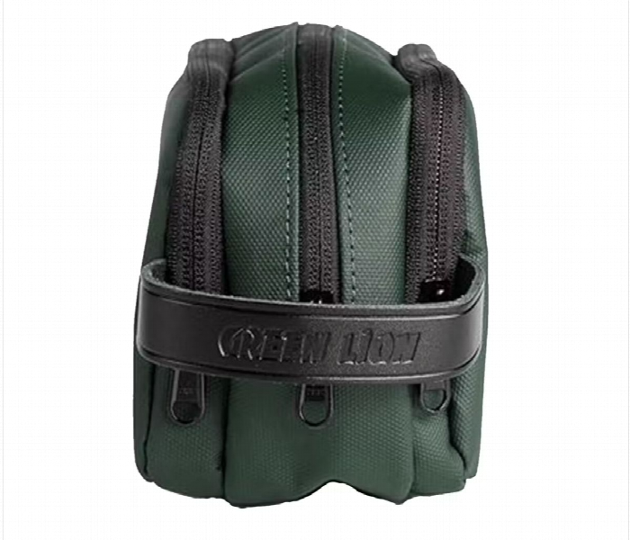 Green Lion Elegant Pouch  Dark Green - Zoom Image 2