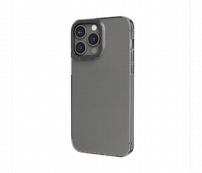Levelo Sensa Clear Back Case For Iphone 14 Pro Clear Gray - Zoom Image 1