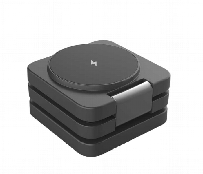 Porodo 3In1 Magsafe Wireless Foldable Fast Charger 15W - Zoom Image 2