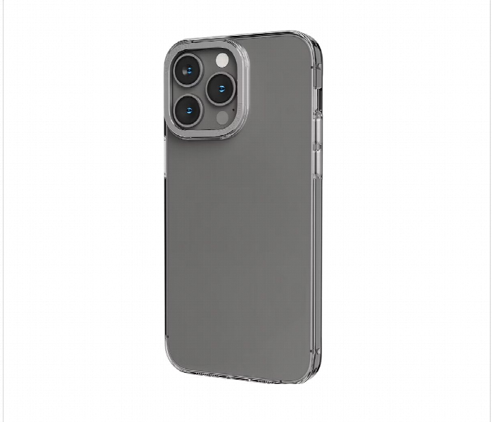Levelo Sensa Clear Back Case For Iphone 14 Pro Max Clear Silver - Zoom Image 1