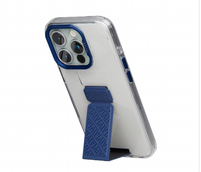 Levelo Morphix Clara Grip Case For Iphone 15 Pro Blue - Zoom Image 2