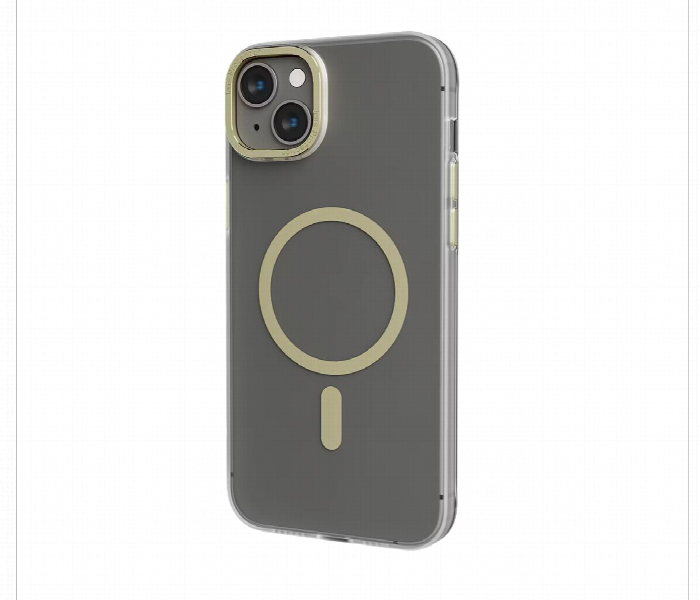 Levelo Magsafe Glory Back Case For Iphone 14 Plus Matte Clear Silver - Zoom Image 1