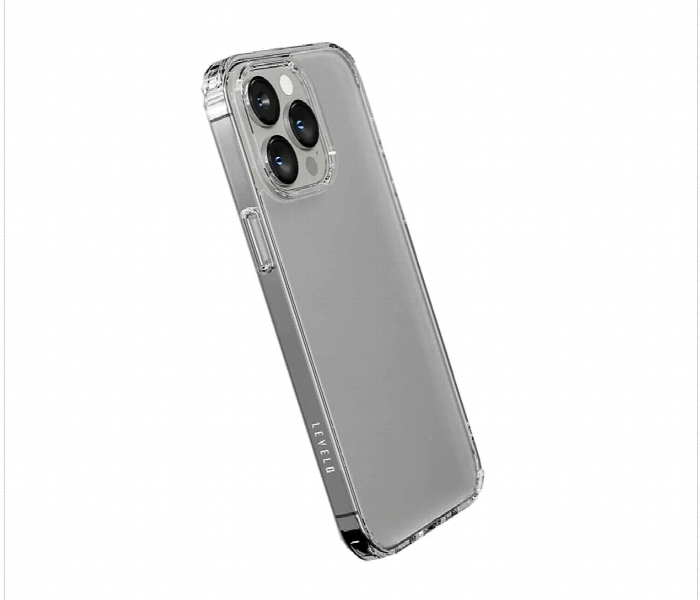 Levelo Lucu Iphone 14 Pro Matte Back Case Matte Clear - Zoom Image 3