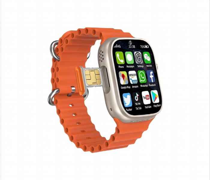 Telzeal Tc4G 2.2 Inch Screen Ip67 Waterproof Smart Watch With Dual Camera And Sim Card Support - Zoom Image 1