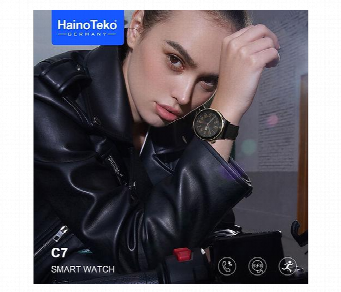 Hainoteko C7 Smart Watch Wireless Charging - Zoom Image 3