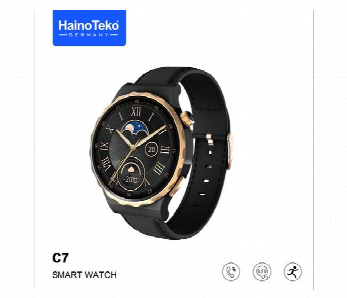 Hainoteko C7 Smart Watch Wireless Charging - Zoom Image 1
