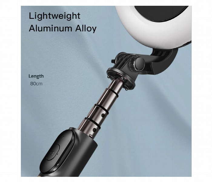 Yesido Selfie Stick With Wireless Ring Light Tripod . Sf12 - Zoom Image 8