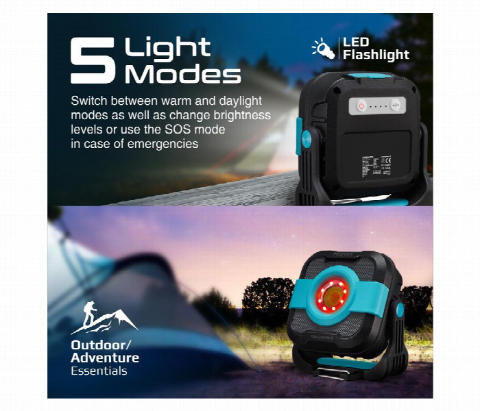Promate 1200Lm Super Bright Camping Light With 9000Mah Power Bank - Zoom Image 6