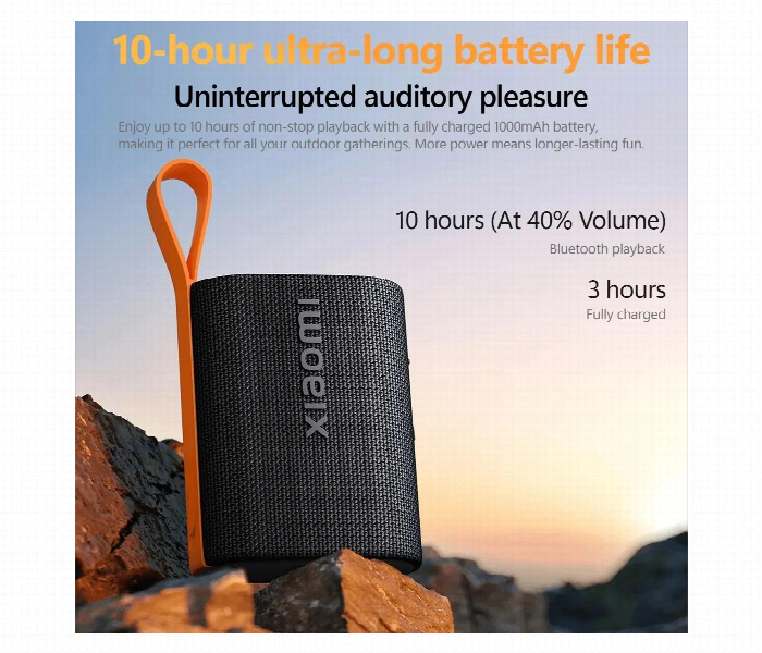 Xiaomi Sound Pocket Mi Portable Speaker Bluetooth 5.4 . Ip67 Waterproof . 10 Hours Playback Time - Zoom Image 2