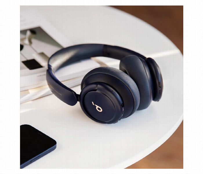 Anker Soundcore Life Q30 . Hybrid Active Noise Cancelling . Wireless Bluetooth Headphones . Blue - Zoom Image 5