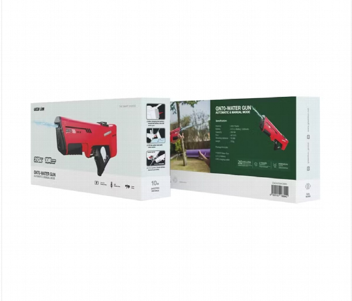 Green Lion Gn70 Water Gun  Red - Zoom Image 2