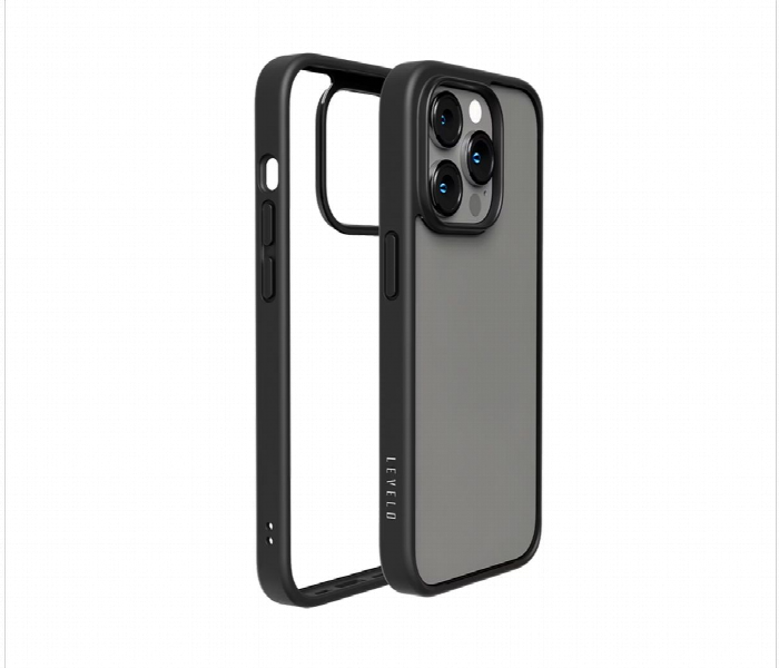 Levelo Solo Iphone 14 Pro Clear Back Case - Zoom Image 1