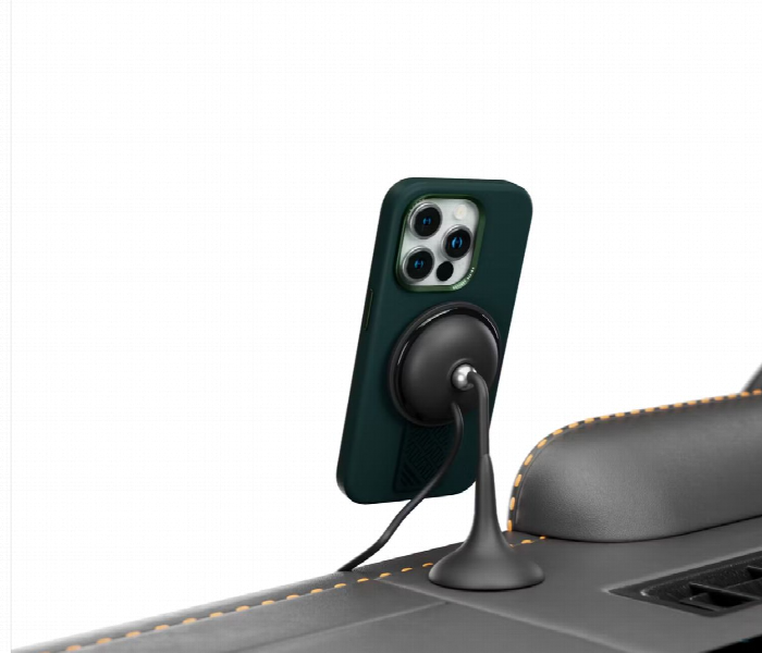 Levelo Morphix Silicone Case With Silicone Grip For Iphone 15 Pro Green - Zoom Image 3