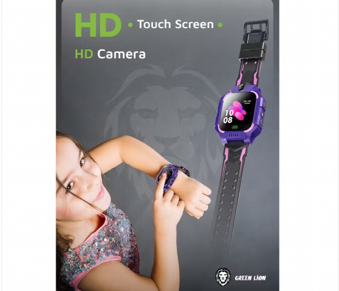 Green Lion 2G Kids Smart Watch Series 5  Purple - Zoom Image 2