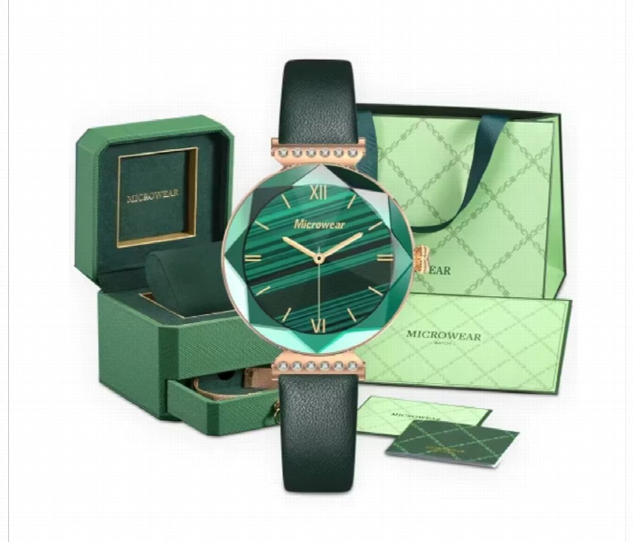 Green Lion Swarovski Smart Watch  Green - Zoom Image 3