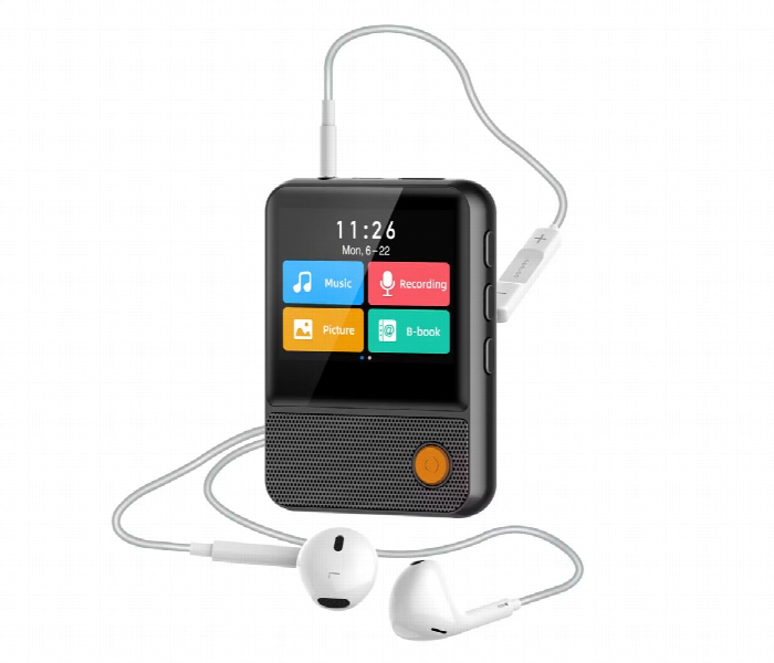 Porodo Soundtec Tunepod Speaker Mp3 Player Fm Radio  Black - Zoom Image 2