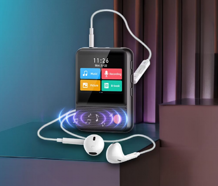 Porodo Soundtec Tunepod Speaker Mp3 Player Fm Radio  Black - Zoom Image 3