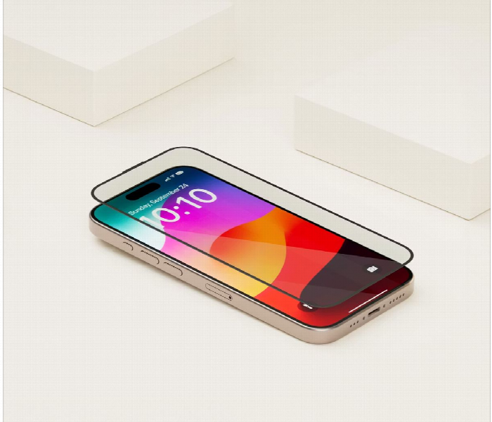 Levelo Full Screen Soft Edge Twice Tempered Glass For Iphone 15 - Zoom Image 2