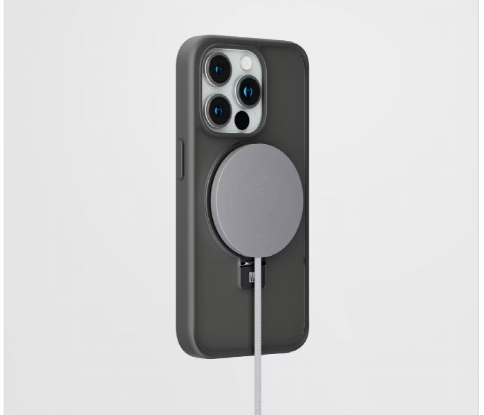 Levelo Verona Case For Iphone 15 Pro Max Matte Black - Zoom Image 2