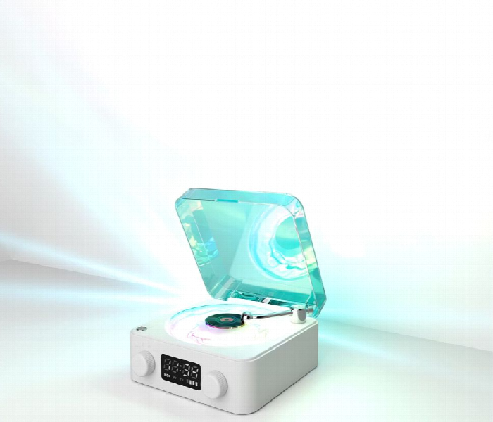 Porodo Lifestyle White Noise Portable Speaker  White - Zoom Image 2